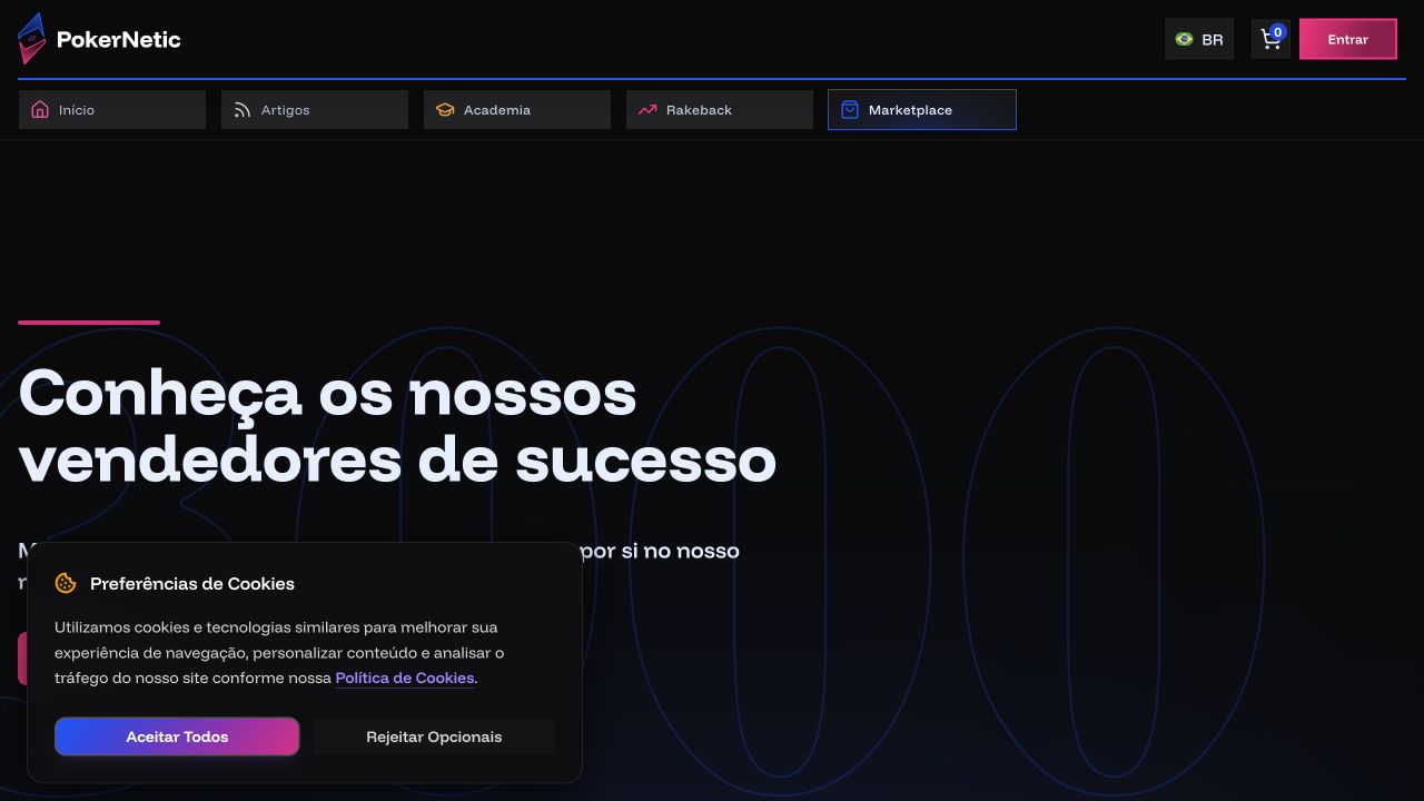 PokerNetic Marketplace